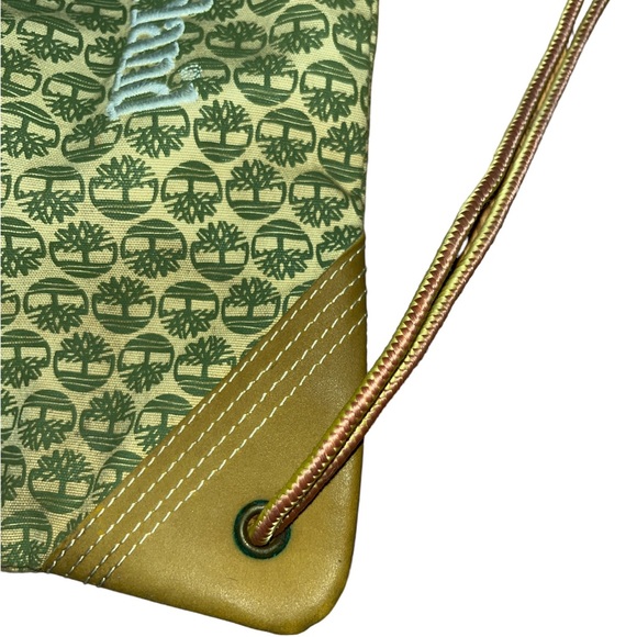 Vintage TIMBERLAND Backpack. Pull ties are actually make with boot laces! - Picture 9 of 11